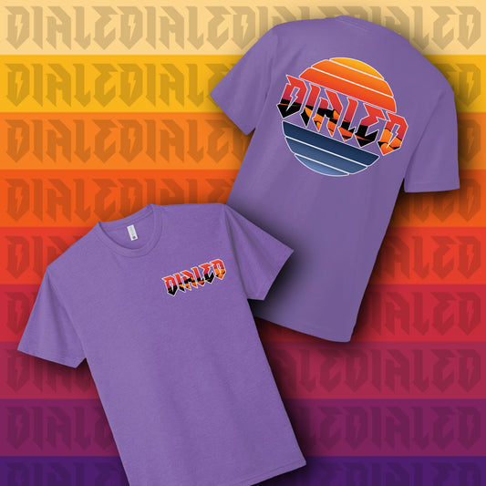 Sunset Tee (Purp) - Youth