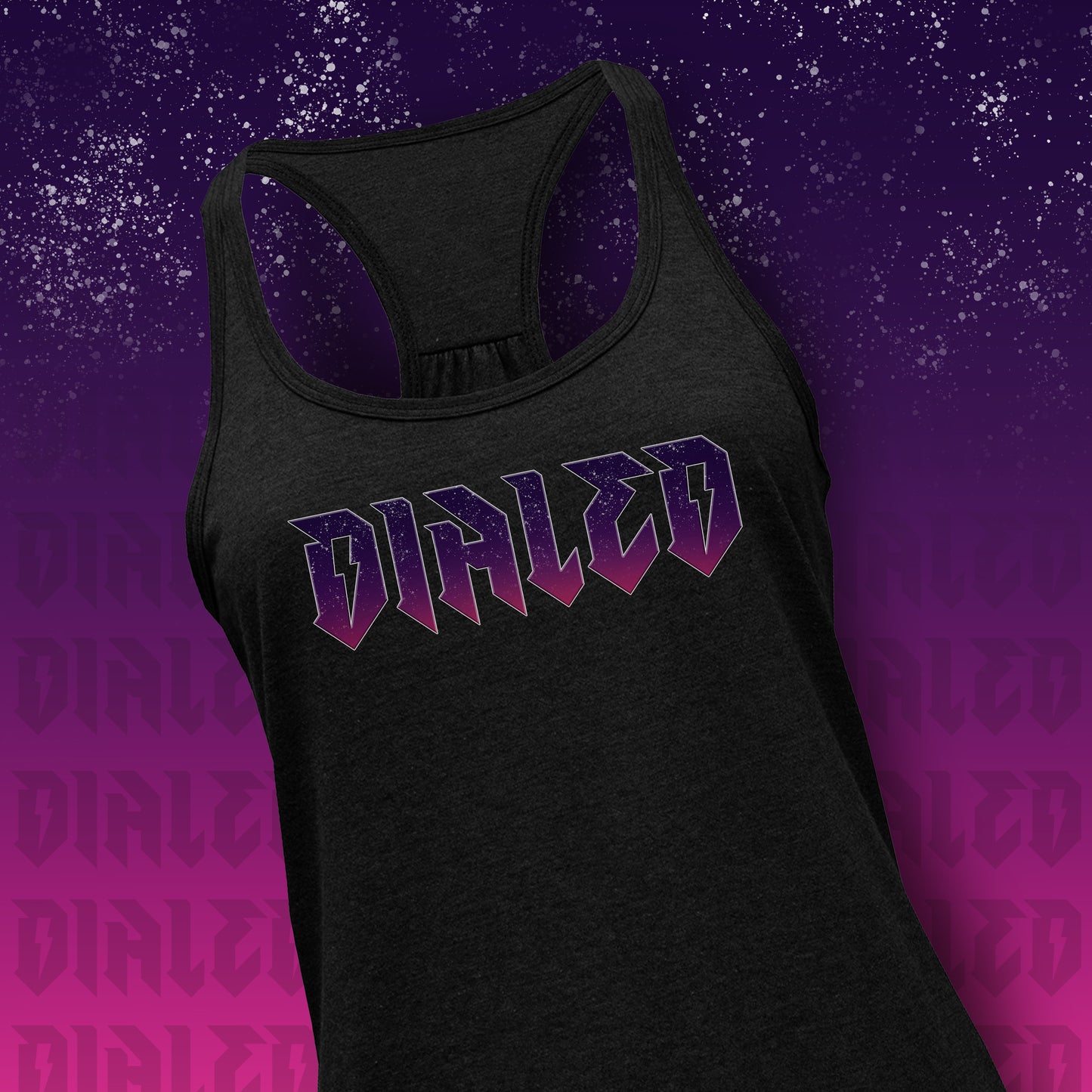 Starry Night Racerback Tank - Womens