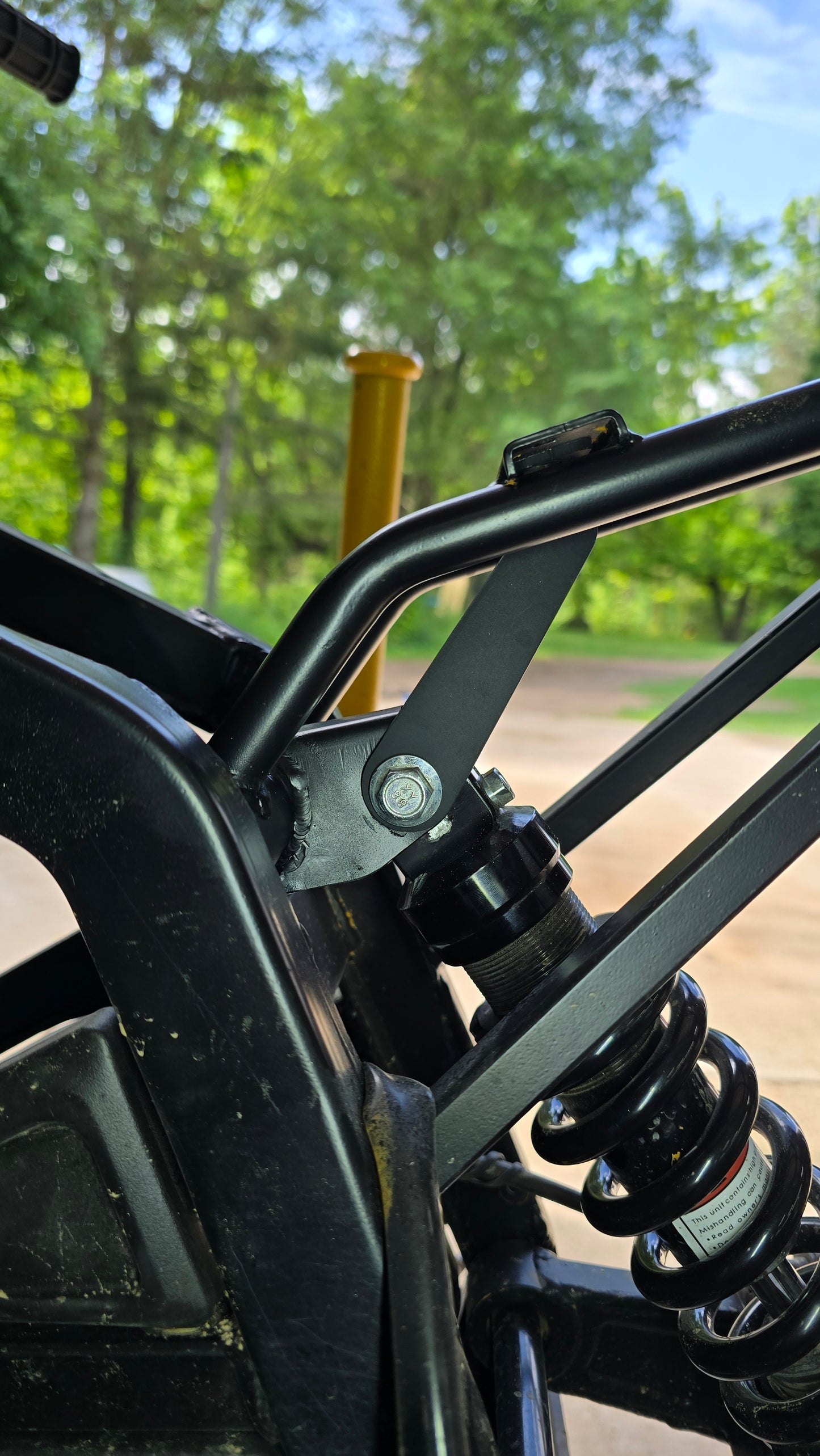 Yozma IN 110 Pro Rear Shock Brace Kit