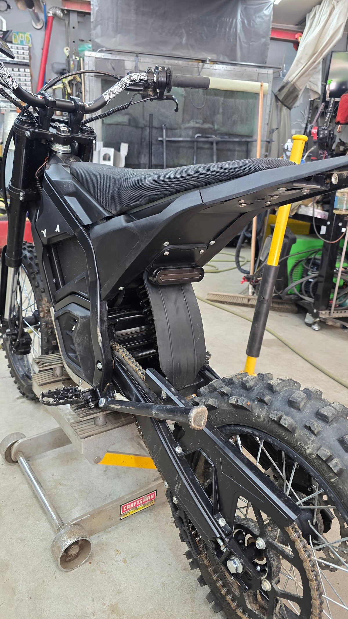 Yozma IN 110 and Pro, Valtinsu, Strike. Brake Light Relocation Kit.