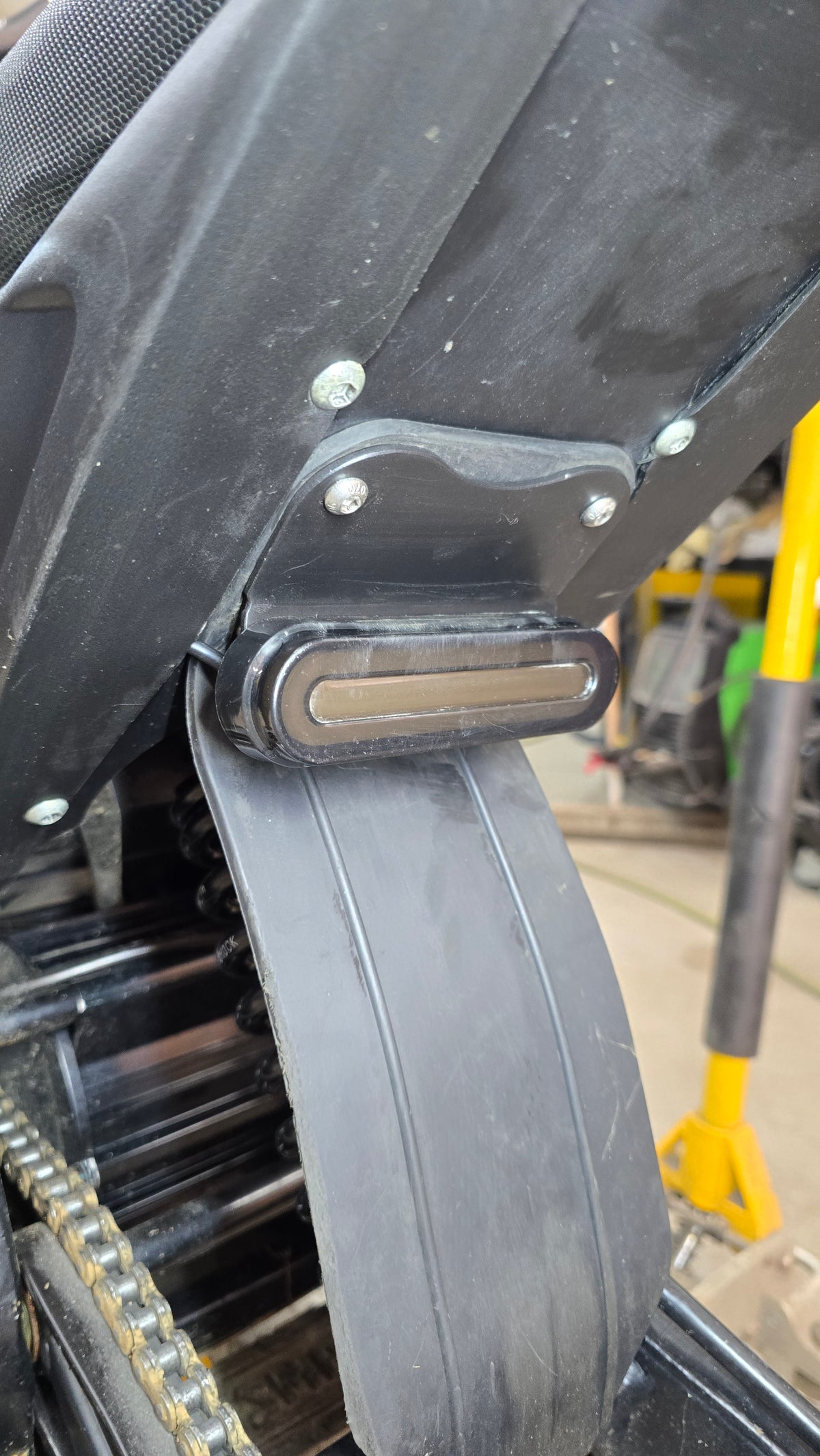 Yozma IN 110 and Pro, Valtinsu, Strike. Brake Light Relocation Kit.